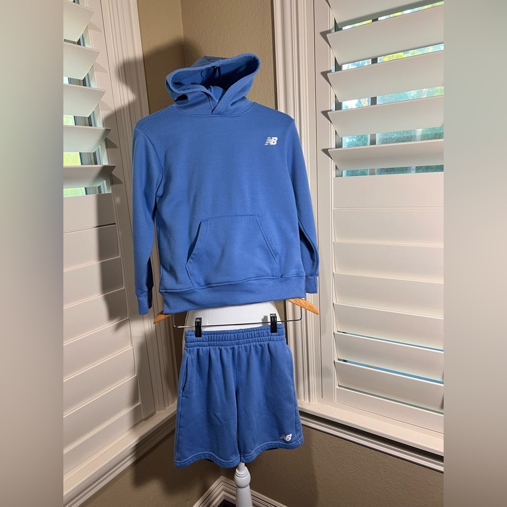 NEW BALANCE Boys Hoodie & Shorts Set